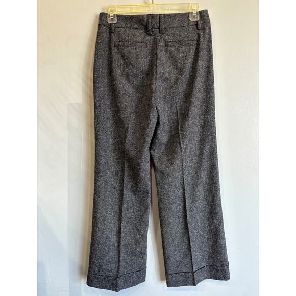 Cabi wide leg pants trousers womens sz 2 gray career work classic style #230 - Picture 4 of 4